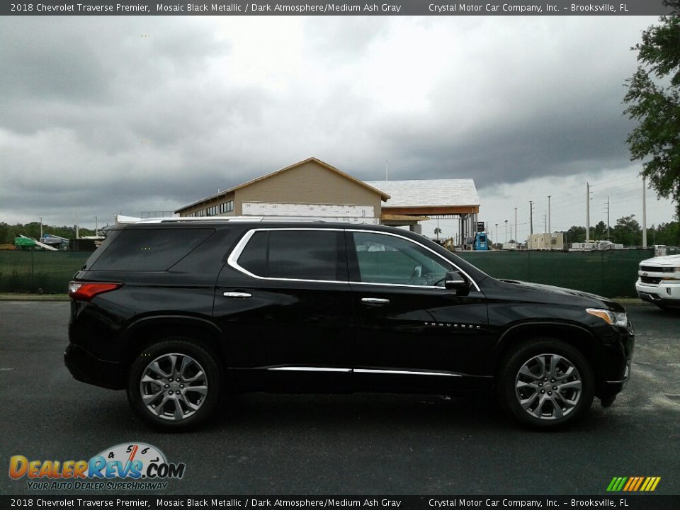 2018 Chevrolet Traverse Premier Mosaic Black Metallic / Dark Atmosphere/Medium Ash Gray Photo #6