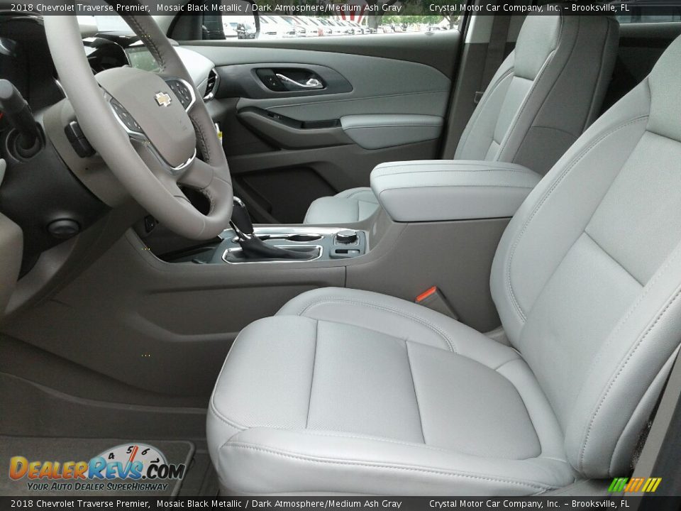 Front Seat of 2018 Chevrolet Traverse Premier Photo #9