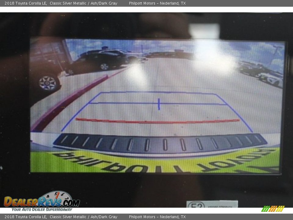 2018 Toyota Corolla LE Classic Silver Metallic / Ash/Dark Gray Photo #15