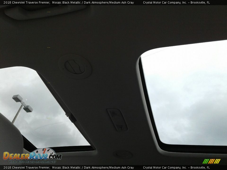 2018 Chevrolet Traverse Premier Mosaic Black Metallic / Dark Atmosphere/Medium Ash Gray Photo #18