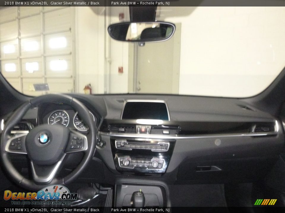 2018 BMW X1 xDrive28i Glacier Silver Metallic / Black Photo #20