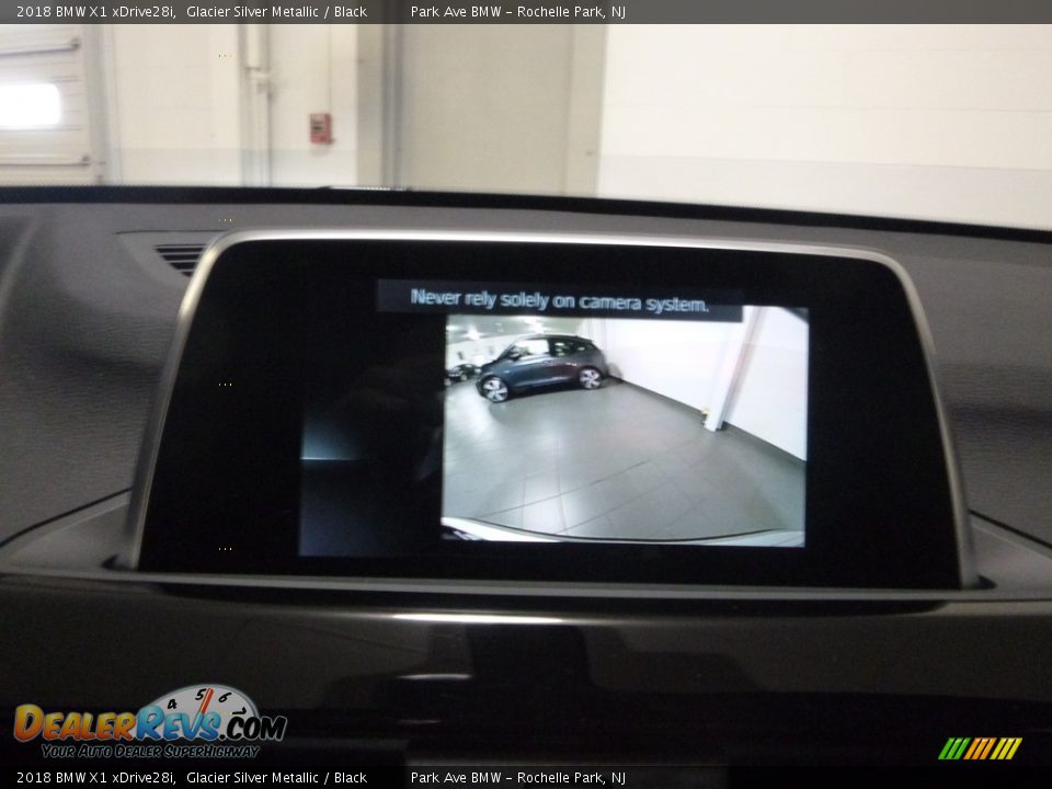 2018 BMW X1 xDrive28i Glacier Silver Metallic / Black Photo #23