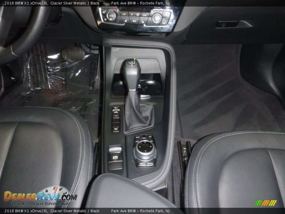 2018 BMW X1 xDrive28i Glacier Silver Metallic / Black Photo #24
