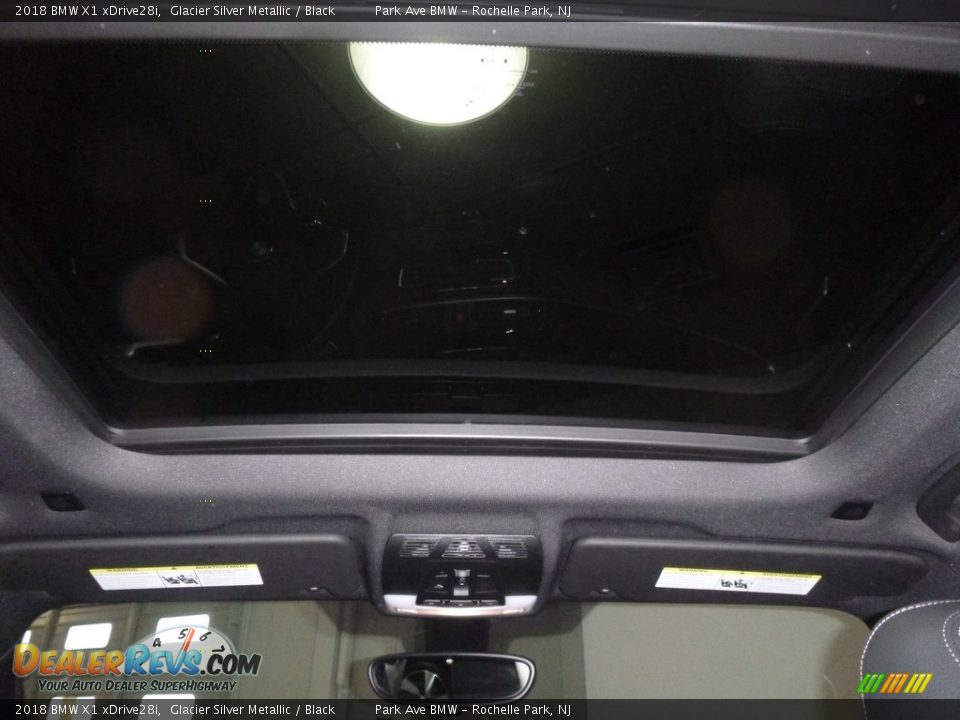 2018 BMW X1 xDrive28i Glacier Silver Metallic / Black Photo #26