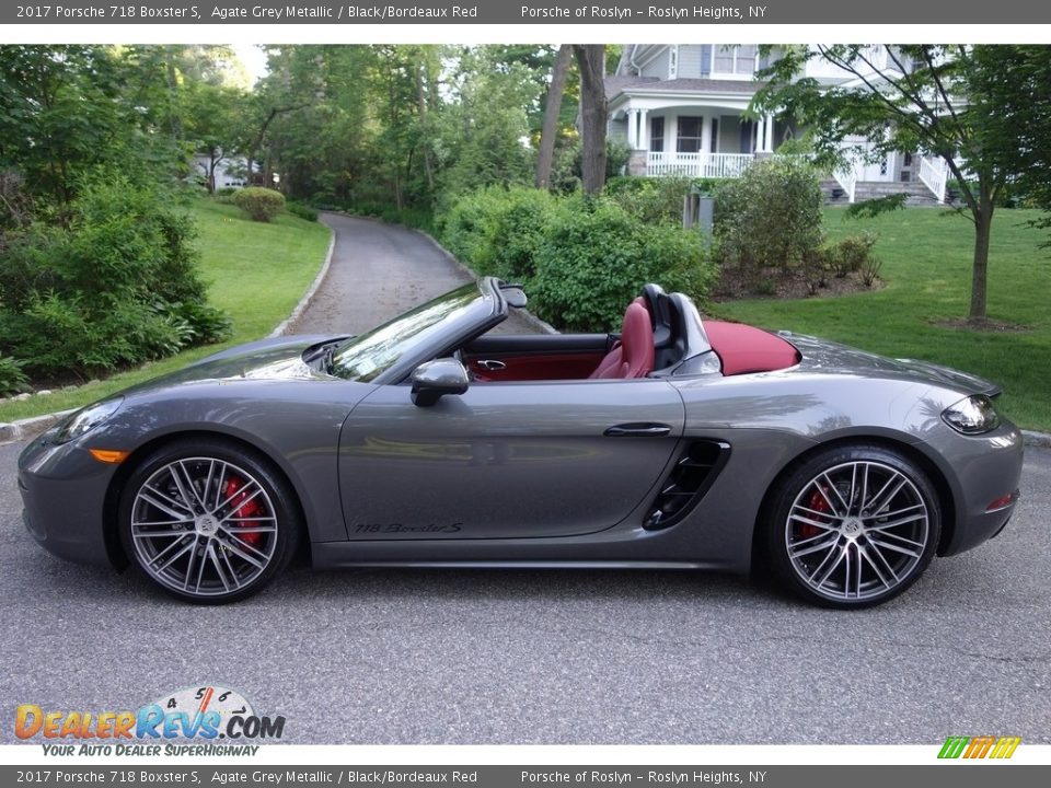 Agate Grey Metallic 2017 Porsche 718 Boxster S Photo #3