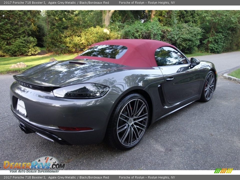 Agate Grey Metallic 2017 Porsche 718 Boxster S Photo #6