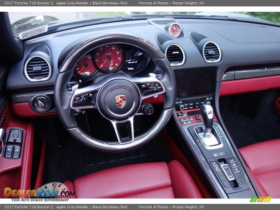 Dashboard of 2017 Porsche 718 Boxster S Photo #16