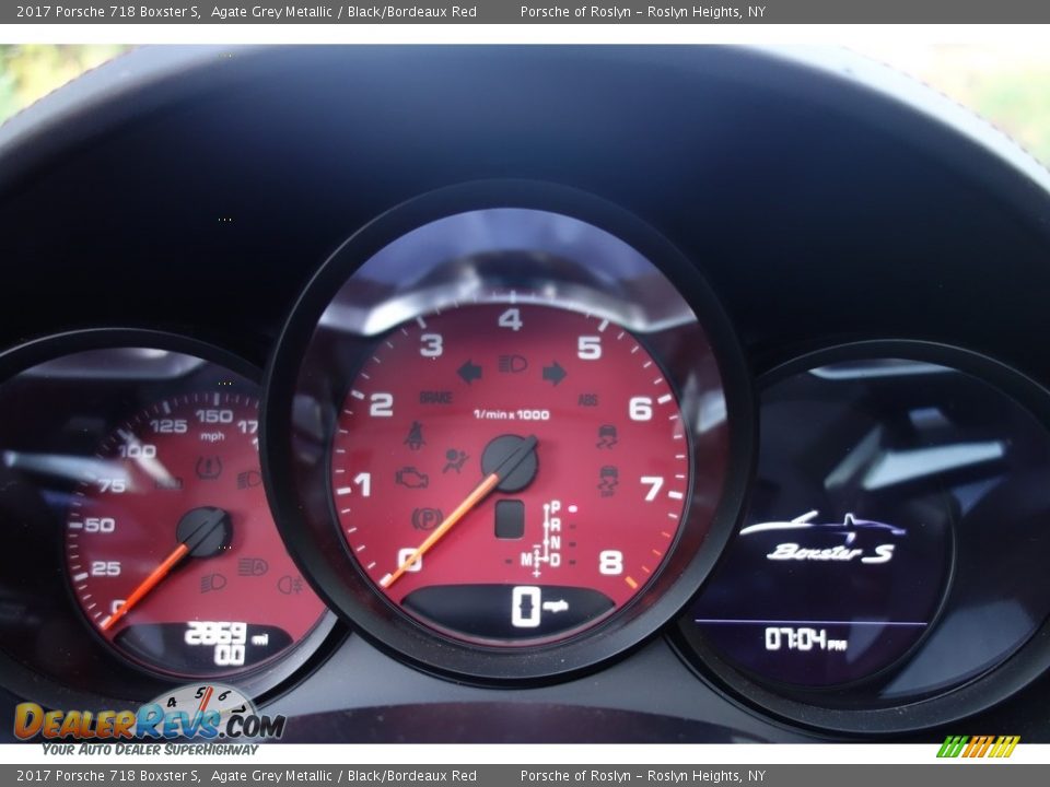 2017 Porsche 718 Boxster S Gauges Photo #19