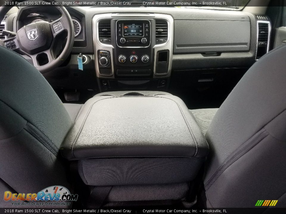 Dashboard of 2018 Ram 1500 SLT Crew Cab Photo #13