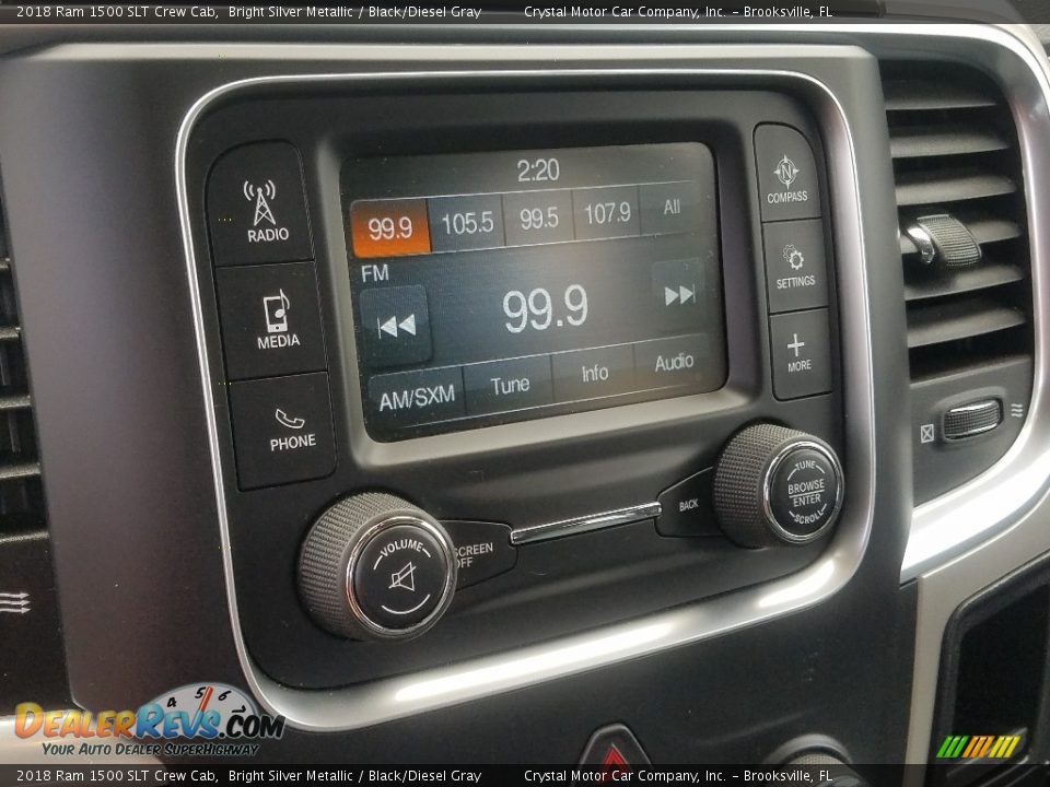 Audio System of 2018 Ram 1500 SLT Crew Cab Photo #15