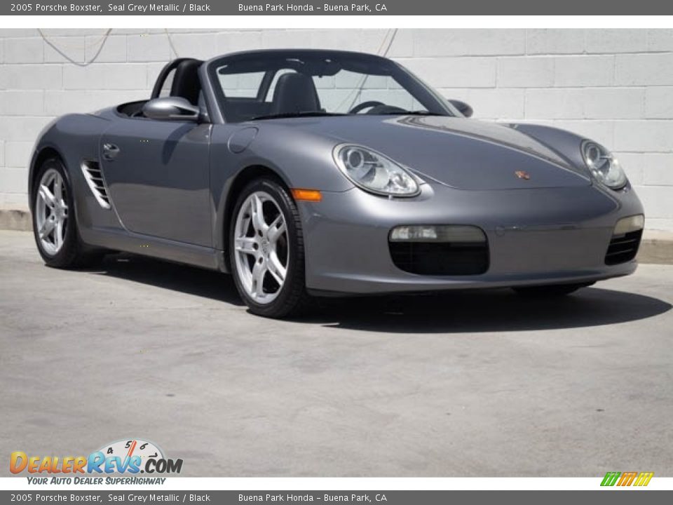 2005 Porsche Boxster Seal Grey Metallic / Black Photo #1