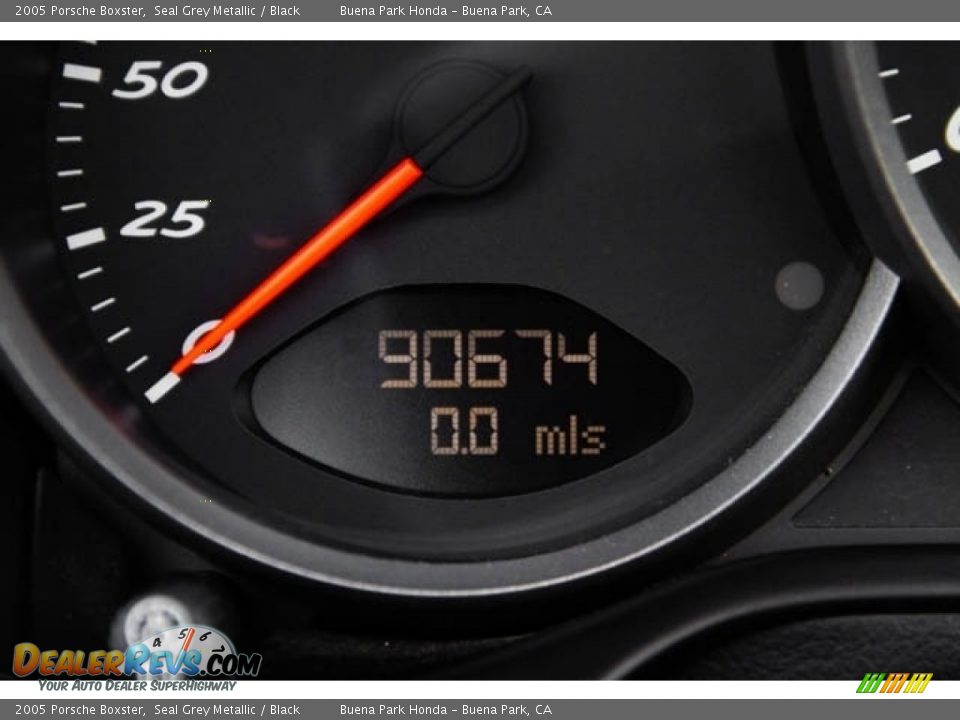 2005 Porsche Boxster Seal Grey Metallic / Black Photo #5