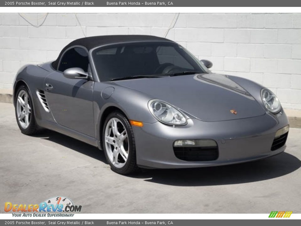 2005 Porsche Boxster Seal Grey Metallic / Black Photo #17