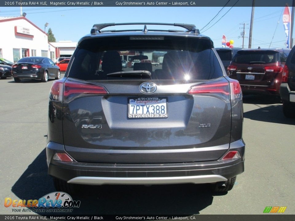 2016 Toyota RAV4 XLE Magnetic Gray Metallic / Black Photo #6