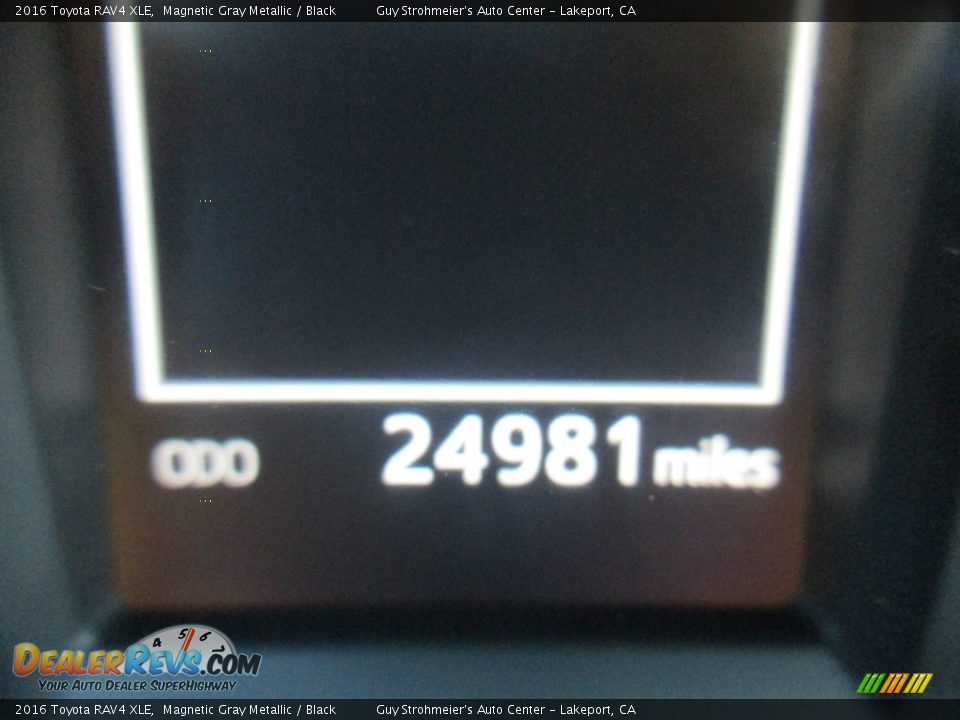 2016 Toyota RAV4 XLE Magnetic Gray Metallic / Black Photo #11