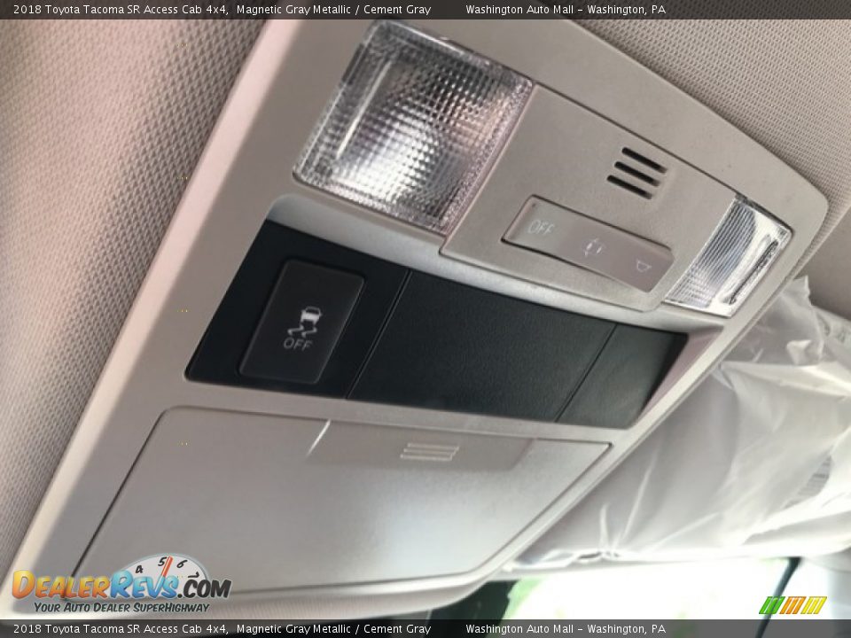2018 Toyota Tacoma SR Access Cab 4x4 Magnetic Gray Metallic / Cement Gray Photo #16