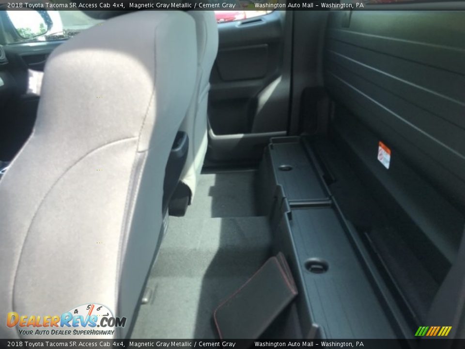 2018 Toyota Tacoma SR Access Cab 4x4 Magnetic Gray Metallic / Cement Gray Photo #18