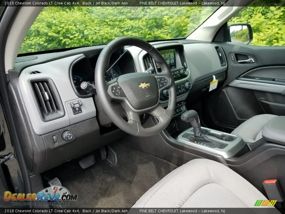 2018 Chevrolet Colorado LT Crew Cab 4x4 Black / Jet Black/Dark Ash Photo #7