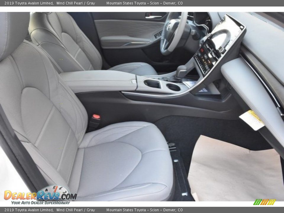 2019 Toyota Avalon Limited Wind Chill Pearl / Gray Photo #12