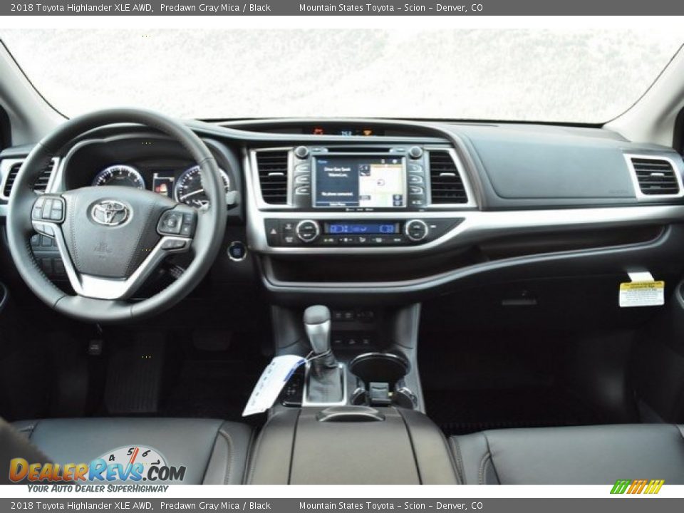 2018 Toyota Highlander XLE AWD Predawn Gray Mica / Black Photo #8