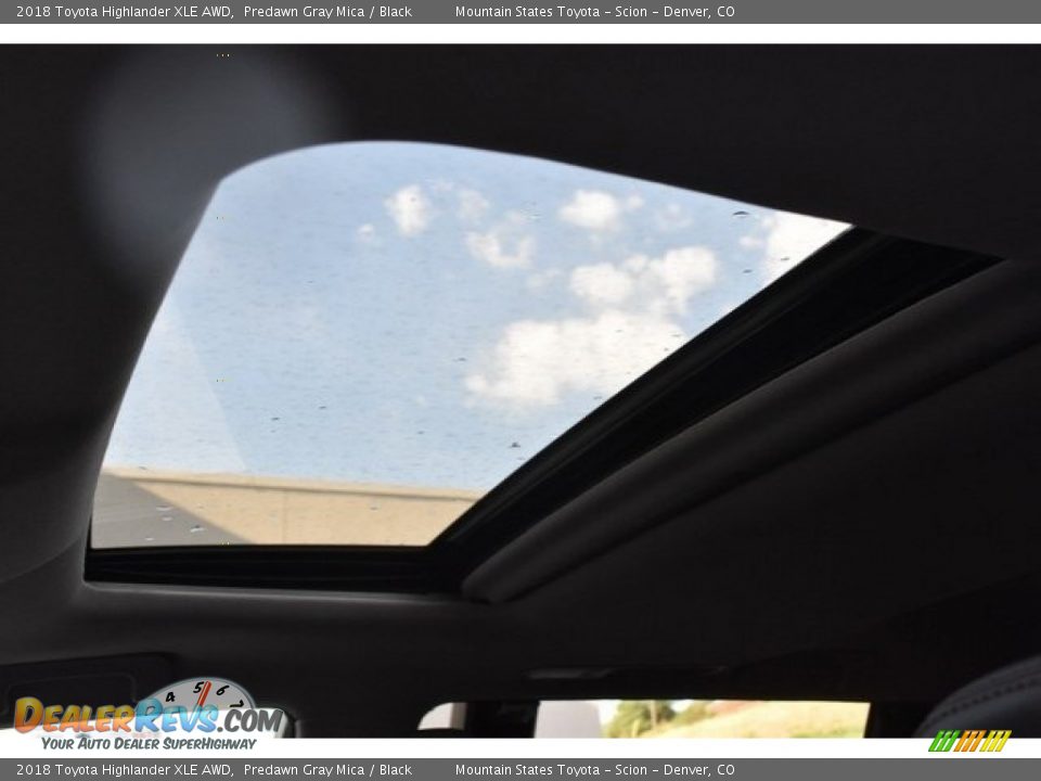 2018 Toyota Highlander XLE AWD Predawn Gray Mica / Black Photo #9