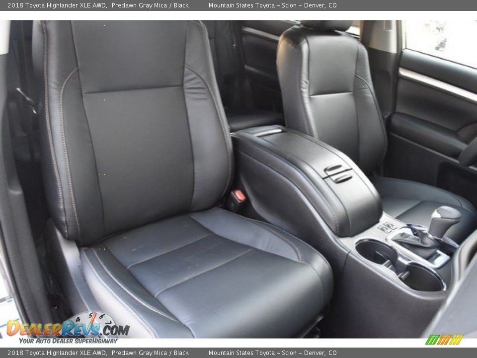 2018 Toyota Highlander XLE AWD Predawn Gray Mica / Black Photo #13