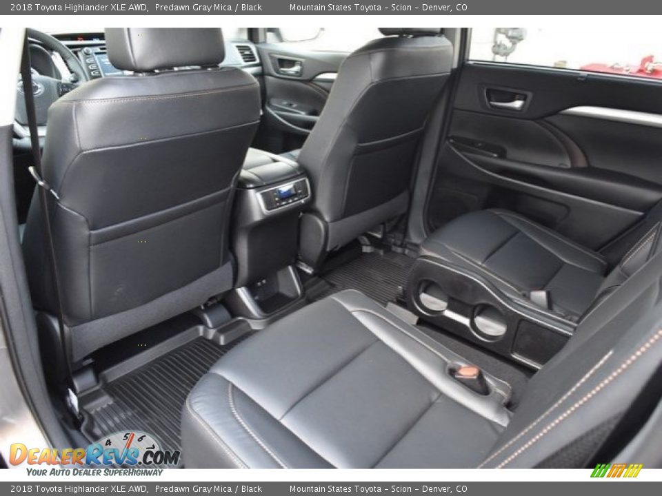 2018 Toyota Highlander XLE AWD Predawn Gray Mica / Black Photo #14