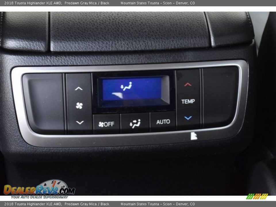2018 Toyota Highlander XLE AWD Predawn Gray Mica / Black Photo #17