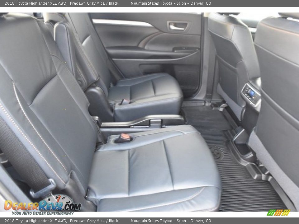 2018 Toyota Highlander XLE AWD Predawn Gray Mica / Black Photo #19