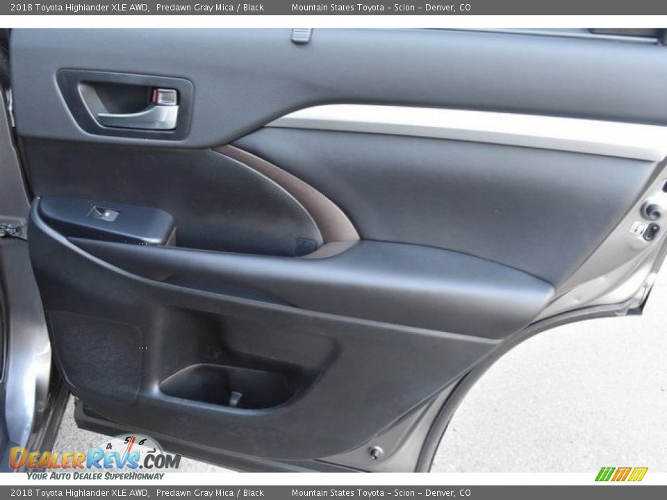2018 Toyota Highlander XLE AWD Predawn Gray Mica / Black Photo #26