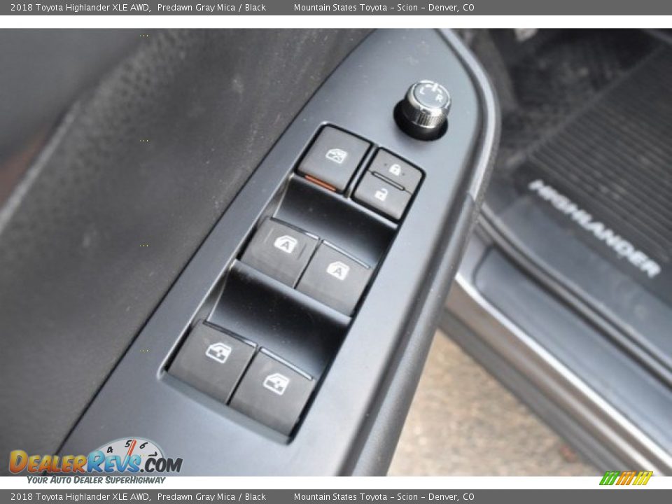 2018 Toyota Highlander XLE AWD Predawn Gray Mica / Black Photo #27