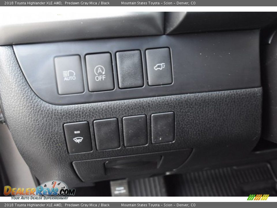 2018 Toyota Highlander XLE AWD Predawn Gray Mica / Black Photo #28