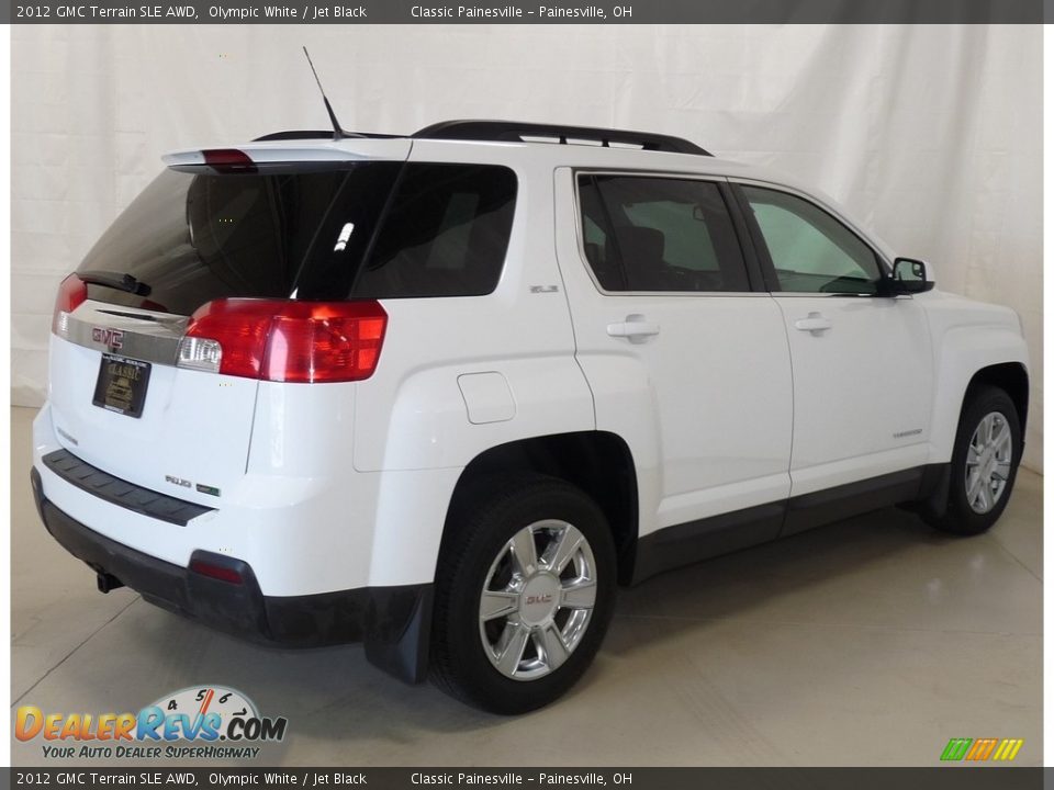 2012 GMC Terrain SLE AWD Olympic White / Jet Black Photo #2