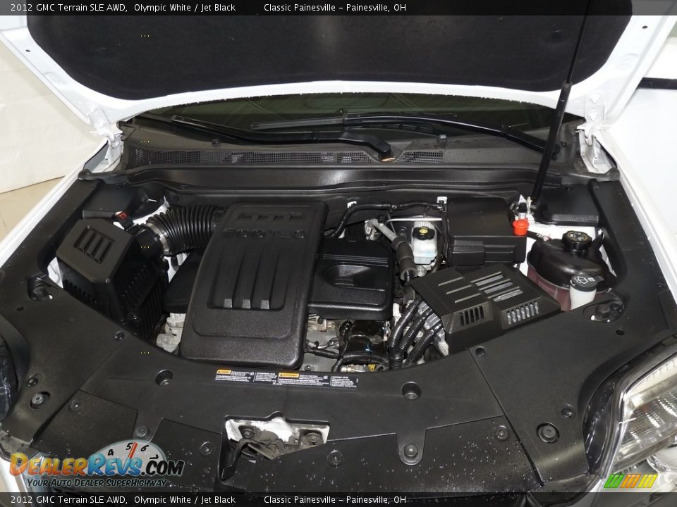 2012 GMC Terrain SLE AWD Olympic White / Jet Black Photo #6