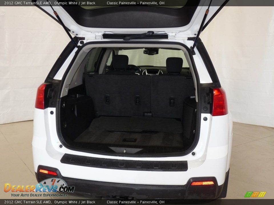 2012 GMC Terrain SLE AWD Olympic White / Jet Black Photo #10