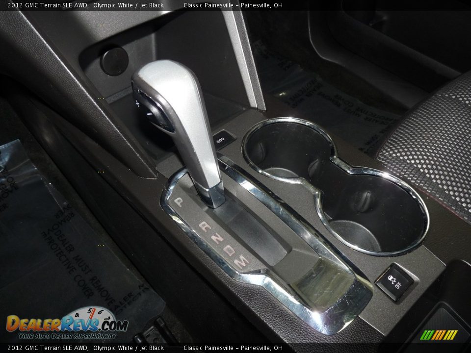 2012 GMC Terrain SLE AWD Olympic White / Jet Black Photo #15
