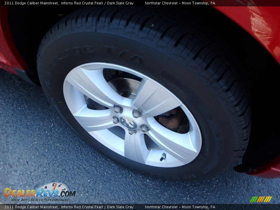 2011 Dodge Caliber Mainstreet Inferno Red Crystal Pearl / Dark Slate Gray Photo #14