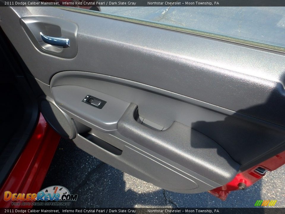 2011 Dodge Caliber Mainstreet Inferno Red Crystal Pearl / Dark Slate Gray Photo #17