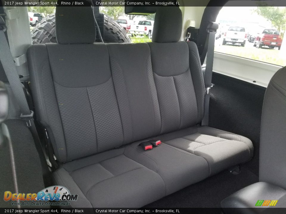 2017 Jeep Wrangler Sport 4x4 Rhino / Black Photo #11