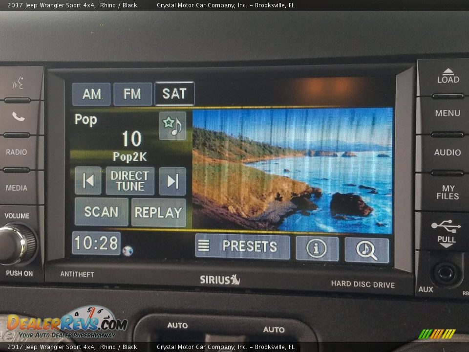 2017 Jeep Wrangler Sport 4x4 Rhino / Black Photo #15