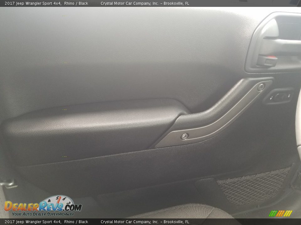 2017 Jeep Wrangler Sport 4x4 Rhino / Black Photo #17