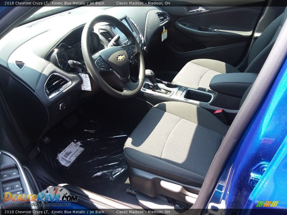 2018 Chevrolet Cruze LT Kinetic Blue Metallic / Jet Black Photo #4