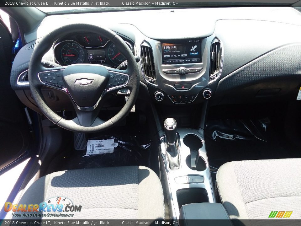 2018 Chevrolet Cruze LT Kinetic Blue Metallic / Jet Black Photo #6