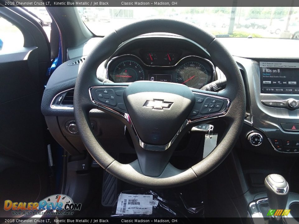 2018 Chevrolet Cruze LT Kinetic Blue Metallic / Jet Black Photo #7