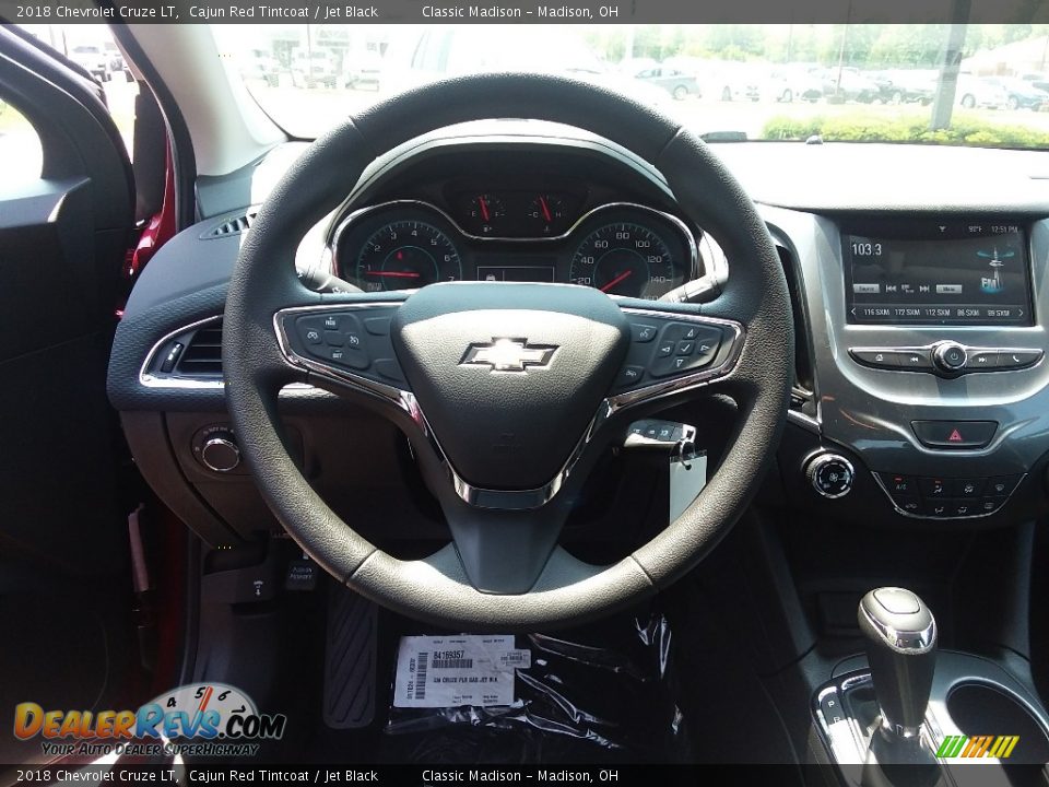 2018 Chevrolet Cruze LT Cajun Red Tintcoat / Jet Black Photo #7