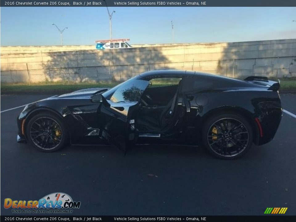 2016 Chevrolet Corvette Z06 Coupe Black / Jet Black Photo #16