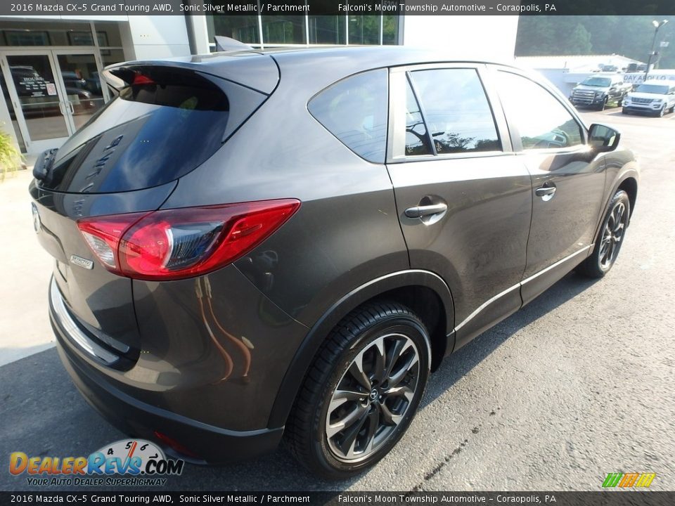 2016 Mazda CX-5 Grand Touring AWD Sonic Silver Metallic / Parchment Photo #2