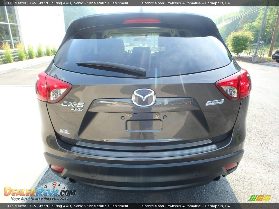 2016 Mazda CX-5 Grand Touring AWD Sonic Silver Metallic / Parchment Photo #3