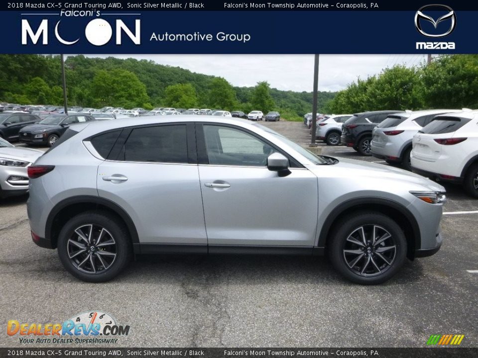 2018 Mazda CX-5 Grand Touring AWD Sonic Silver Metallic / Black Photo #1