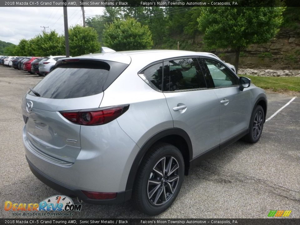 2018 Mazda CX-5 Grand Touring AWD Sonic Silver Metallic / Black Photo #2